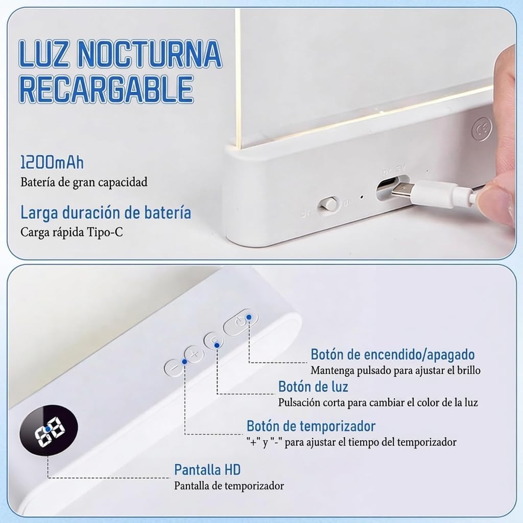 Lampara para lectura nocturna